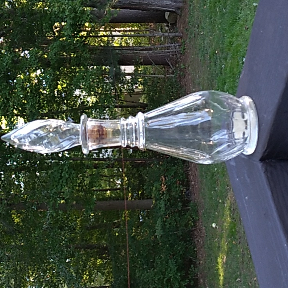 VINTAGE 'TIL DAWN COLOGNE DECANTER, 6oz, EMPTY